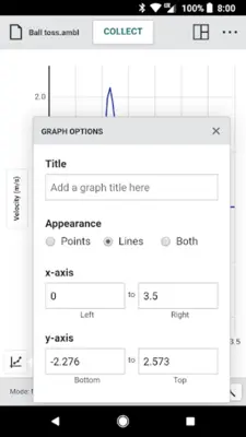 Graphical Analysis android App screenshot 11