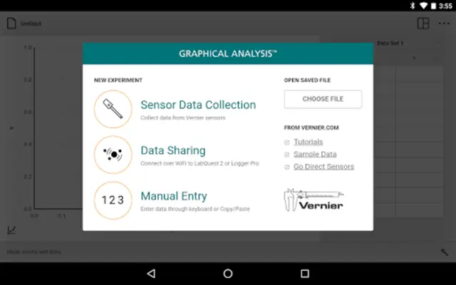 Graphical Analysis android App screenshot 7